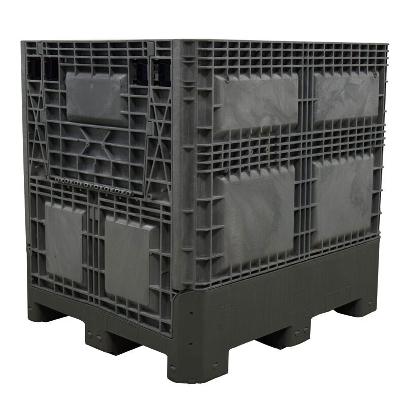 40x48x46 Collapsible Bulk Container | DuraGreen® Medium-Duty Storage