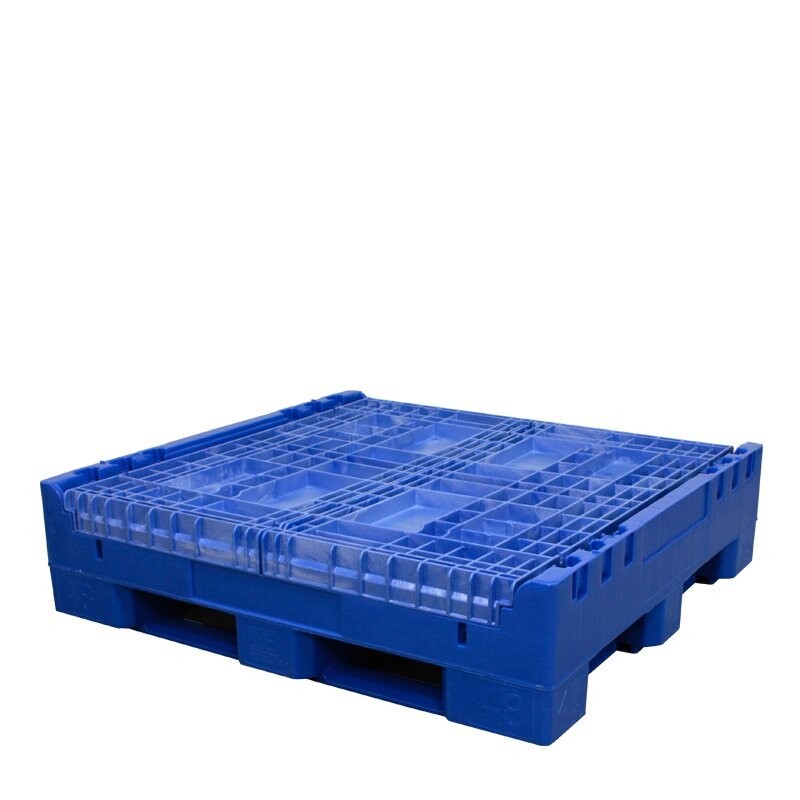 DuraGreen® Blue Collapsible Bulk Container | 45 x 48 x 34 | BCE - Image 7