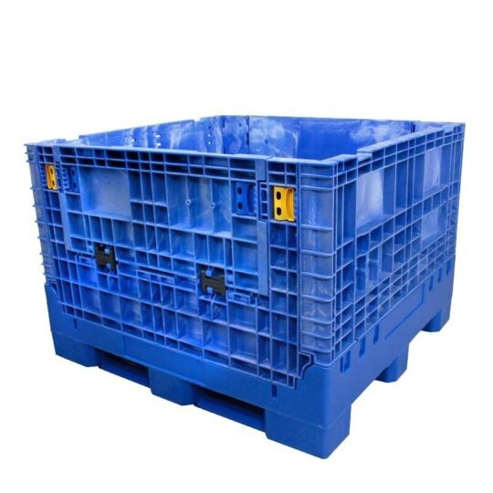 DuraGreen® Blue Collapsible Bulk Container | 45 x 48 x 34 | BCE