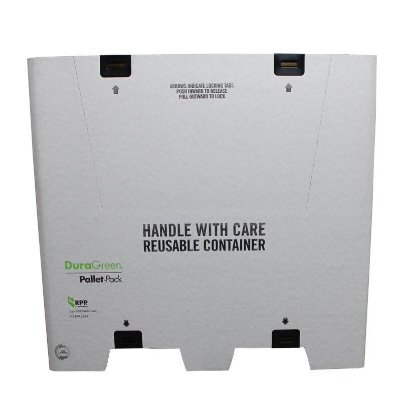 DuraGreen® Pallet Pack Container | 40 x 48 x 45 | Drop Door - Image 4