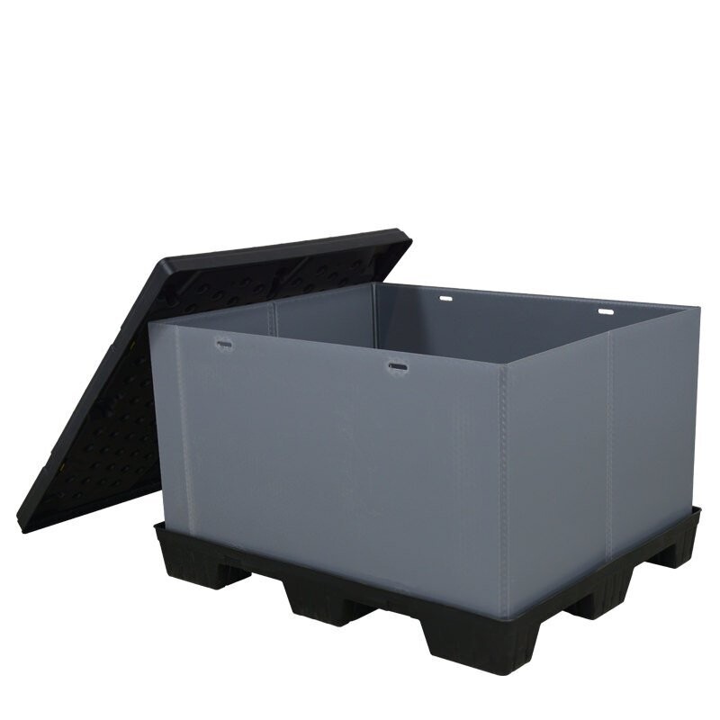 40x48x30 Plastic Pallet Pack Collapsible Container - Image 3