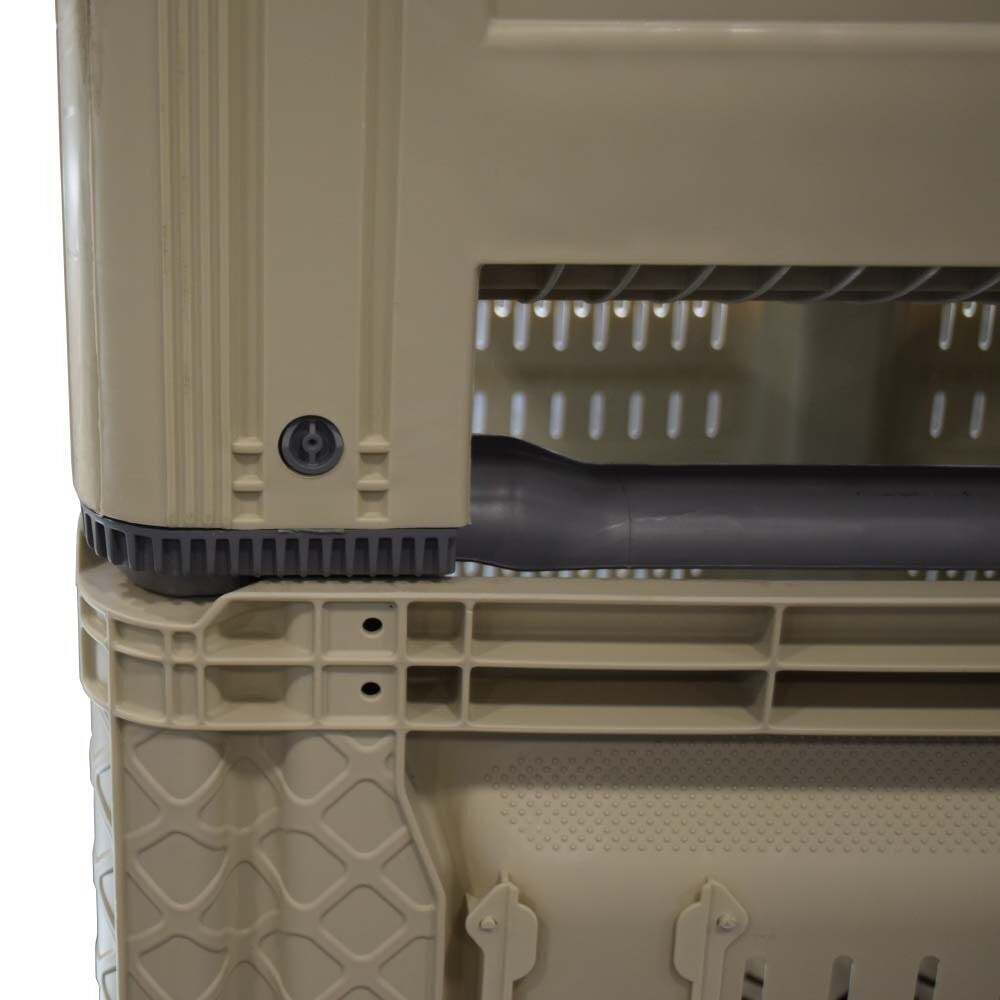 DuraGreen® Vented Bulk Bin Container | 45 x 48 x 30 | BCE - Image 8