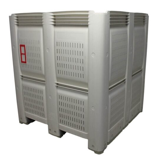 Vented Agricultural Bulk Container |  44 x 48 x 53 | BCE
