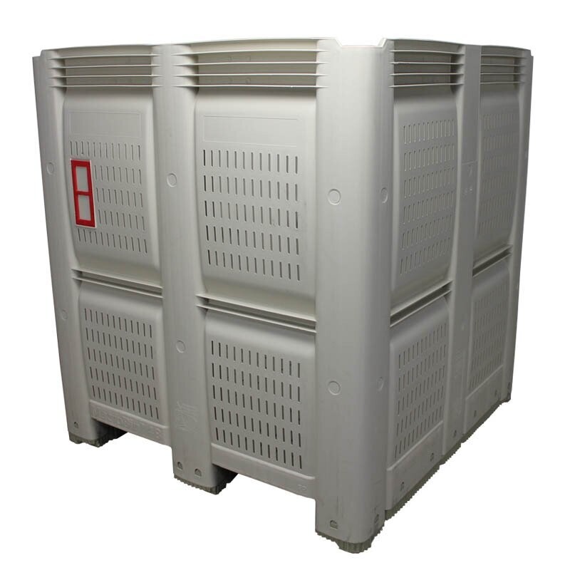 Vented Agricultural Bulk Container | 44 x 48 x 53 | BCE