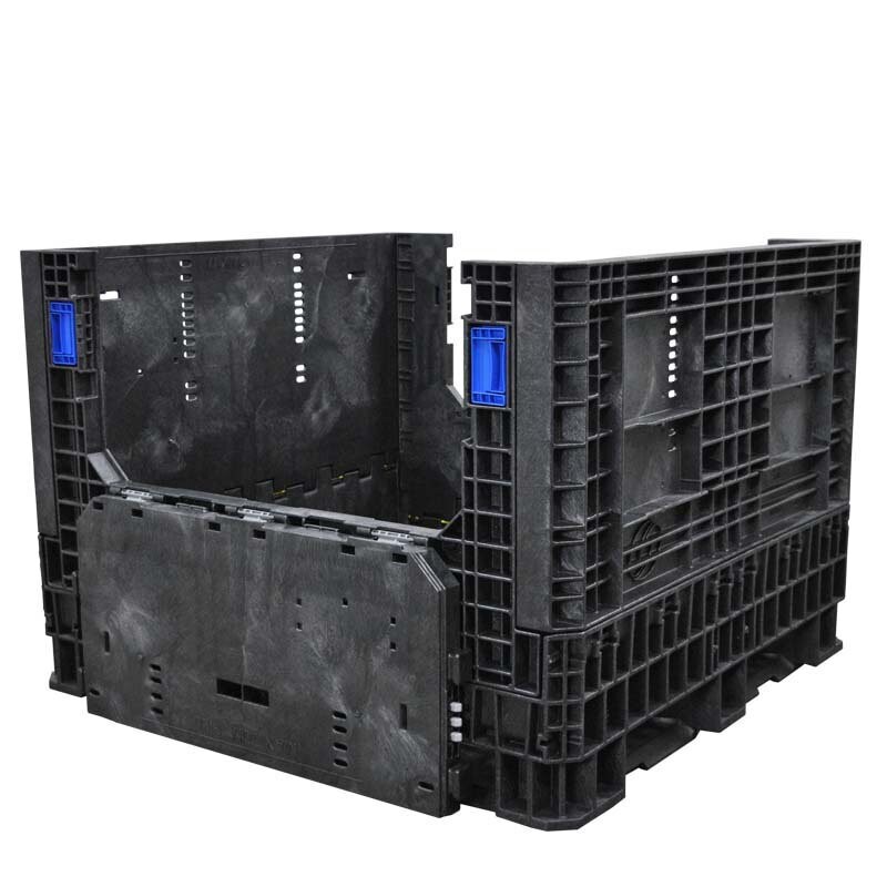 Ropak Heavy-Duty Collapsible Bulk Container | 45 x 48 x 34 | BCE - Image 3