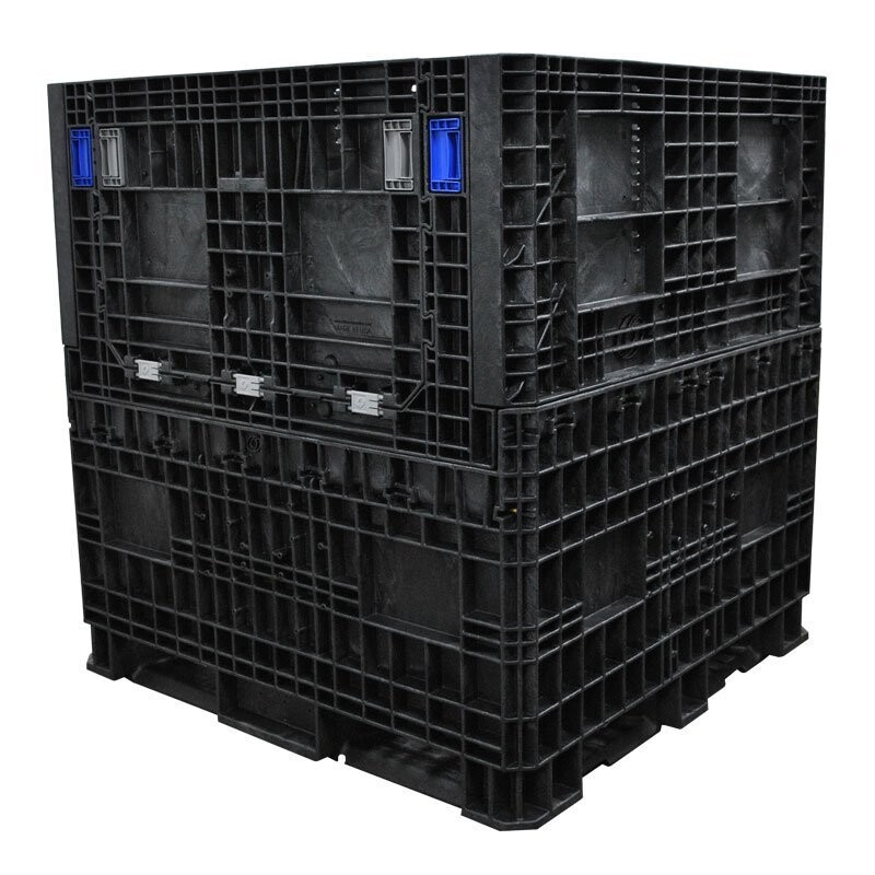 Ropak | Heavy-Duty Collapsible Containers | 45 x 48 x 50 | BCE