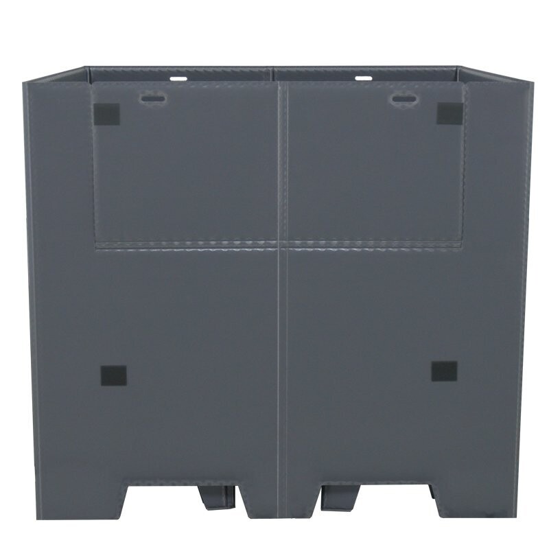 Uni-Pak | 40x48x45 Plastic Pallet Pack Sleeve | 1 Door
