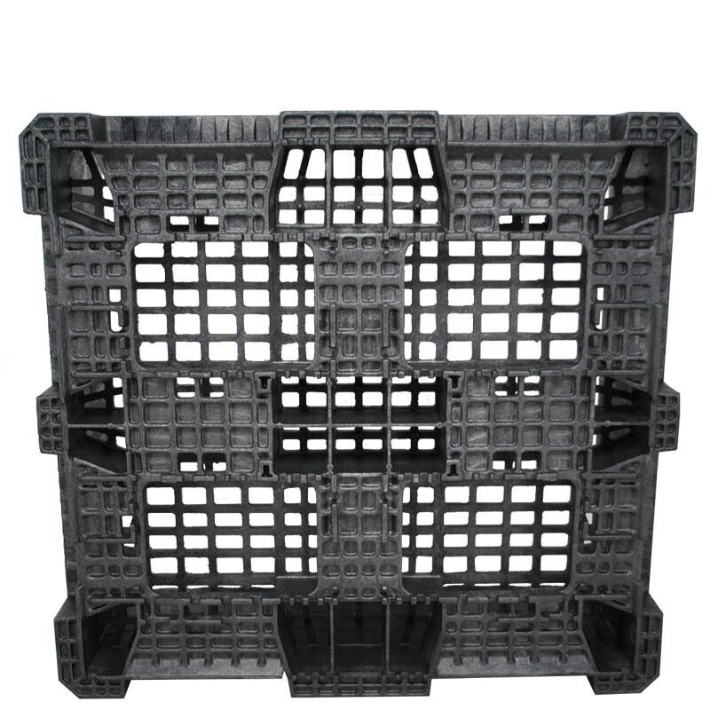 DuraGreen® 45" x 48" x 19" Fixed Wall Bulk Container (Grid Floor) - Image 5