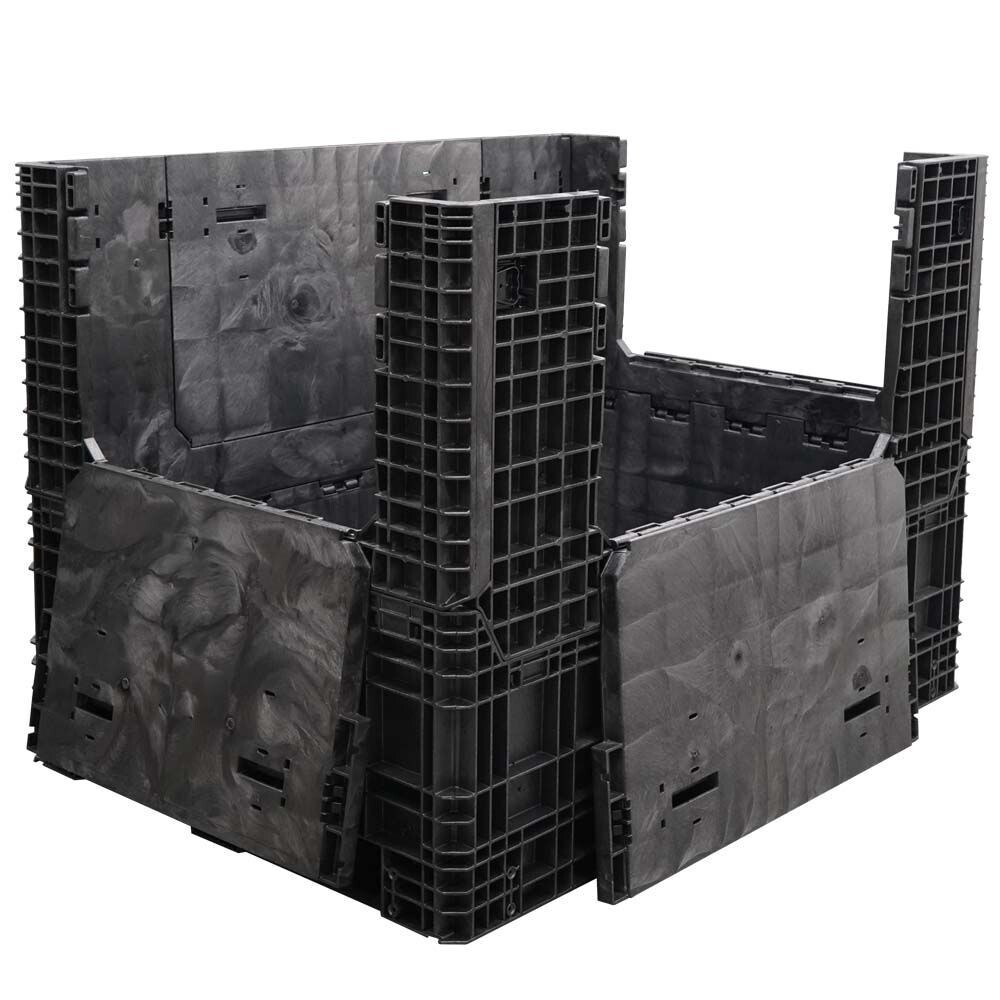 65x48x50 | Extended Length Collapsible Bulk Container| 4-door | BCE - Image 4
