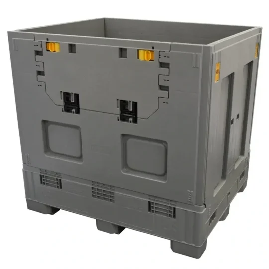 Plastic Gaylord With Steel | 40 x 48 x 46 | 1 door