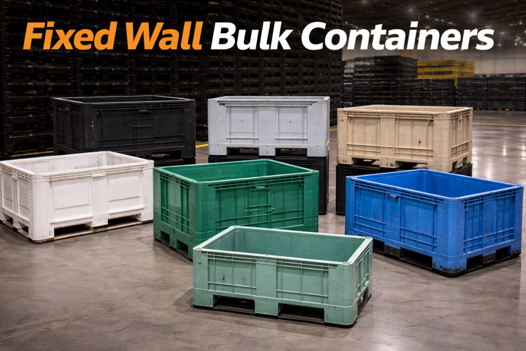 Fixed Wall Bulk Containers